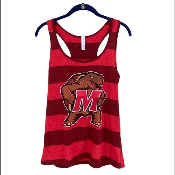 MARYLAND TERRAPINS Sz M Razorback Tanks NWOT - Picture 1 of 7